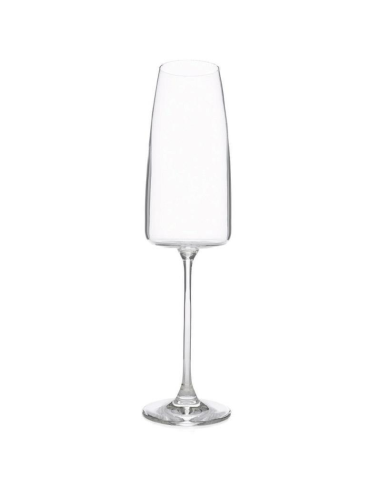 FADE SET 6 CALICI FLUTE 340 ML IN VETRO...