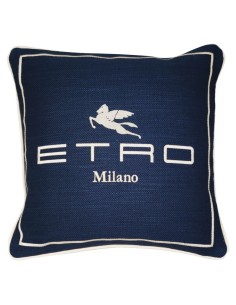 ETRO CUSCINO ARREDO 45 X 45 CM IN LINO E VISCOSA - EMILA 2