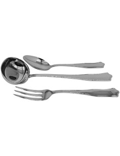 MORINOX SET 3 POSATE A SERVIRE IN ACCIAIO INOX - GALA