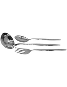 MORINOX SET 3 POSATE A SERVIRE IN ACCIAIO INOX - STILO