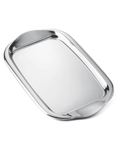 MORINOX VASSOIO RETTANGOLARE 42 CM IN ACCAIO INOX - BOMBÈ