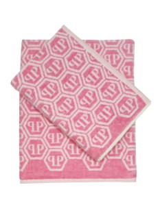 PHILIPP PLEIN SET 2 ASCIUGAMANI IN SPUGNA DI COTONE -... 2