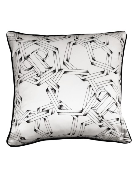 PHILIPP PLEIN TRAPUNTA MATRIMONIALE 270X260 CM IN RASO E CUSCINI ARREDO - CHAINS