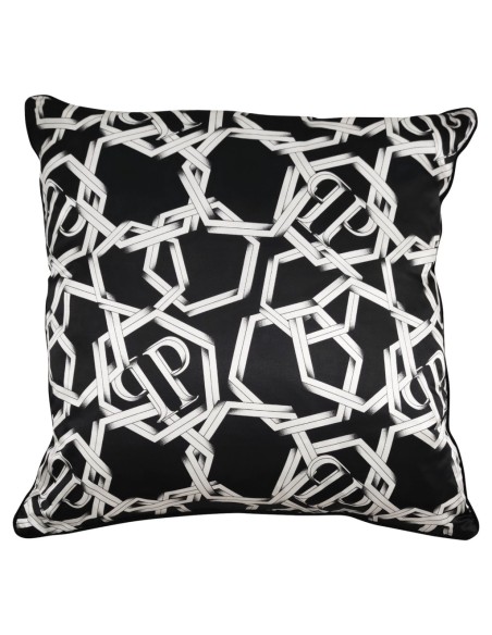 PHILIPP PLEIN TRAPUNTA MATRIMONIALE 270X260 CM IN RASO E CUSCINI ARREDO - CHAINS