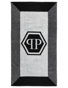 PHILIPP PLEIN TELO MARE 95 X 180 CM IN SPUGNA 100% COTONE... 2