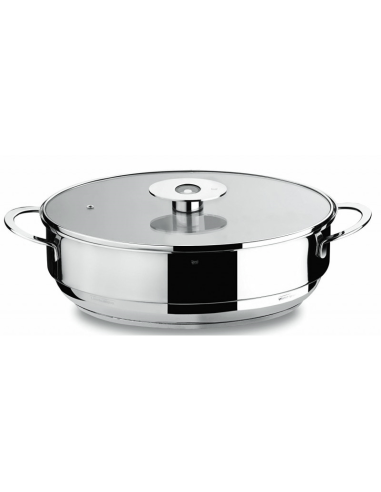 MEPRA VAPORIERA 40X28X16 CM IN ACCIAIO INOX
