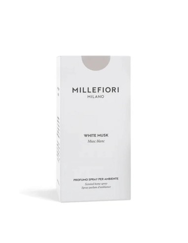 MILLEFIORI SPRAY PER AMBIENTE 100 ML - WHITE MUSK