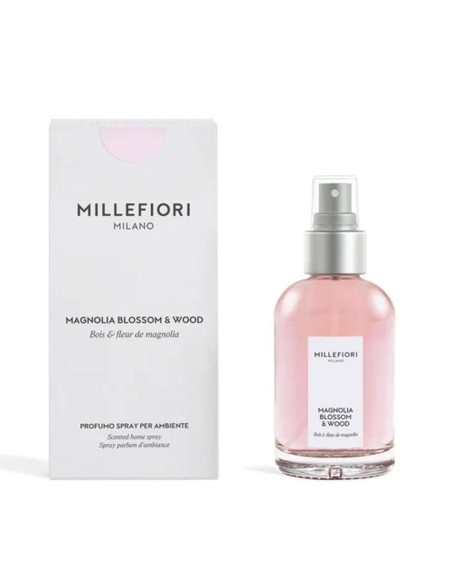MILLEFIORI SPRAY PER AMBIENTE 100 ML - MAGNOLIA BLOSSOM & WOOD