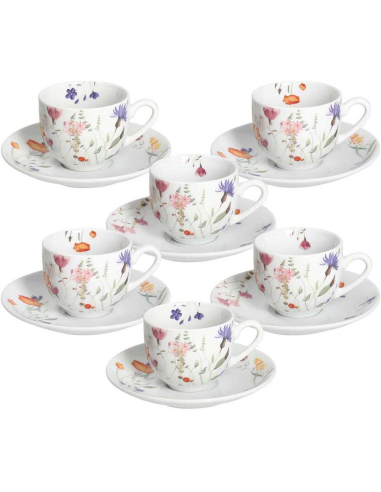 ANDREA FONTEBASSO SET 6 TAZZE CAFFÈ 10 CL -...