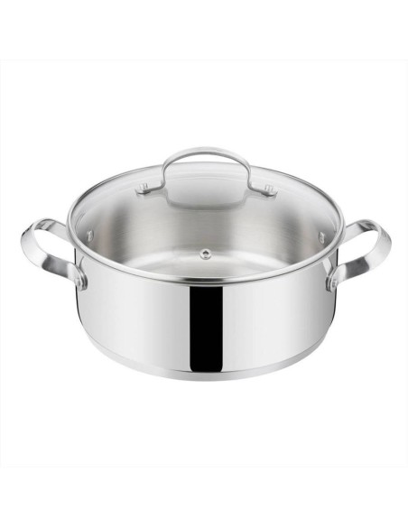 LAGOSTINA CASSERUOLA BASSA 2 MANICI CON COPERCHIO - ICONA GREEN