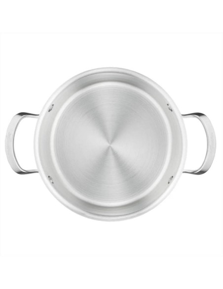 LAGOSTINA CASSERUOLA BASSA 2 MANICI CON COPERCHIO - ICONA GREEN