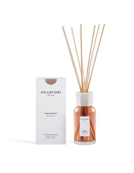 MILLEFIORI DIFFUSORE DI FRAGRANZA STICK - ROSE ESPRESSO
