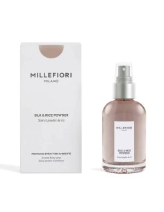 MILLEFIORI SPRAY PER AMBIENTE 100 ML - SILK & RICE POWDER