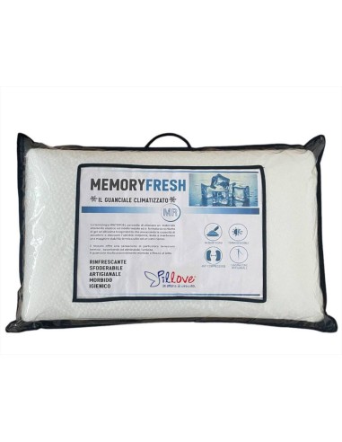 PILLOVE GUANCIALE IN MEMORY 50 X 80 CM - FRESH