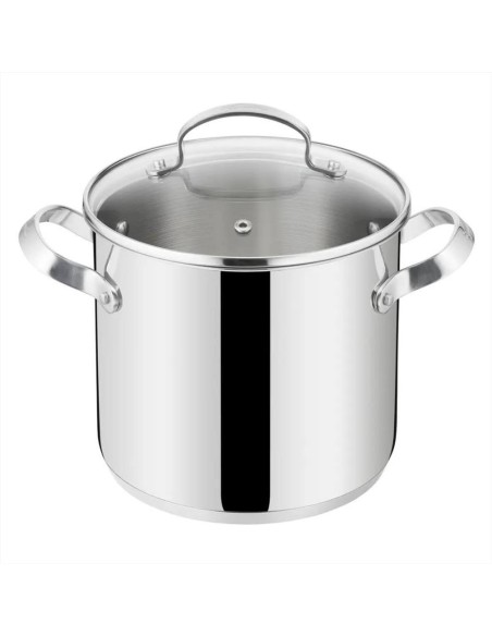 LAGOSTINA PENTOLA 2 MANICI IN ACCIAIO INOX CON COPERCHIO - ICONA GREEN