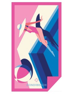 DONDI TELO MARE 100 X 180 CM IN MICROFIBRA - ANTIBES