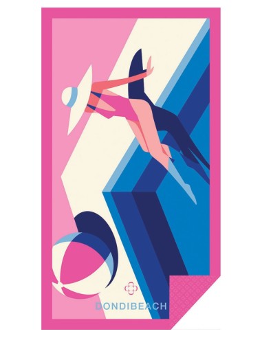 DONDI TELO MARE 100 X 180 CM IN MICROFIBRA -...