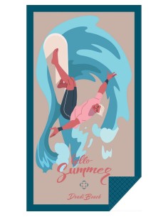 DONDI TELO MARE 100 X 180 CM IN MICROFIBRA - SURFSIDE 2