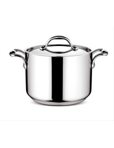 LAGOSTINA PENTOLA 2 MANIGLIE IN ACCIAIO INOX CON...