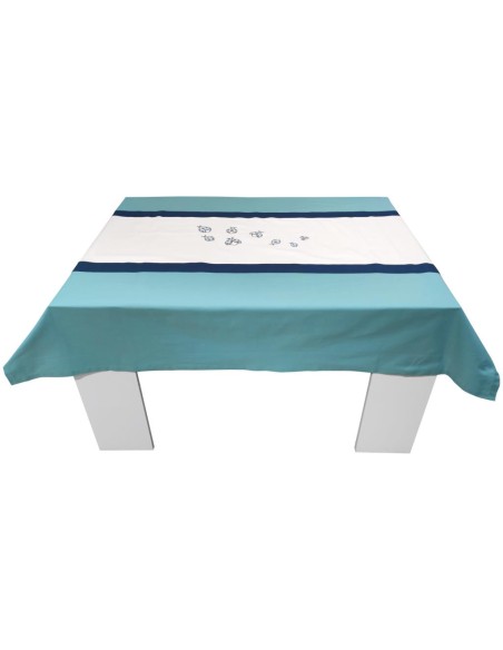 G&G PICCIONE TOVAGLIA 6 POSTI CON TOVAGLIOLI - COCCINELLE