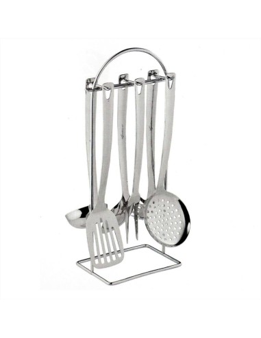 LAGOSTINA RACK PORTA UTENSILI + 6 MESTOLI -...