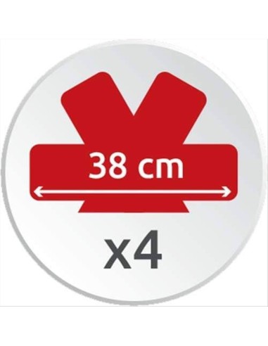 LAGOSTINA SET 4 PROTEGGI PADELLE Ø 38 CM - INGENIO