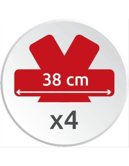 LAGOSTINA SET 4 PROTEGGI PADELLE Ø 38 CM - INGENIO
