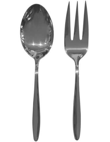 LAGOSTINA SET POSATE INSALATA IN ACCIAIO INOX -...