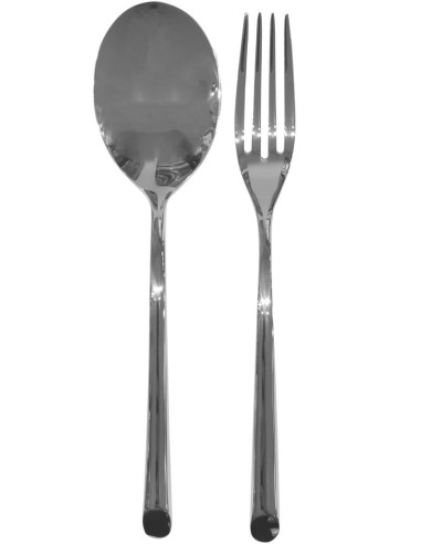 LAGOSTINA SET POSATE INSALATA IN ACCIAIO INOX -...