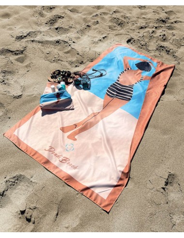 DONDI TELO MARE 100 X 180 CM IN MICROFIBRA CON...