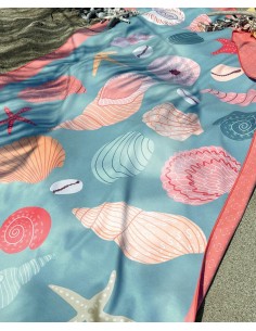 DONDI TELO MARE 100 X 180 CM IN MICROFIBRA CON POCHETTE -...
