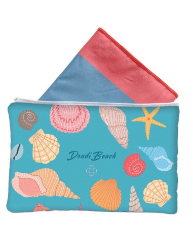 DONDI TELO MARE 100 X 180 CM IN MICROFIBRA CON...