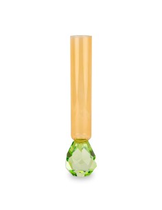 WD LIFESTYLE VASO PORTAFIORI H22 CM IN VETRO BICOLORE