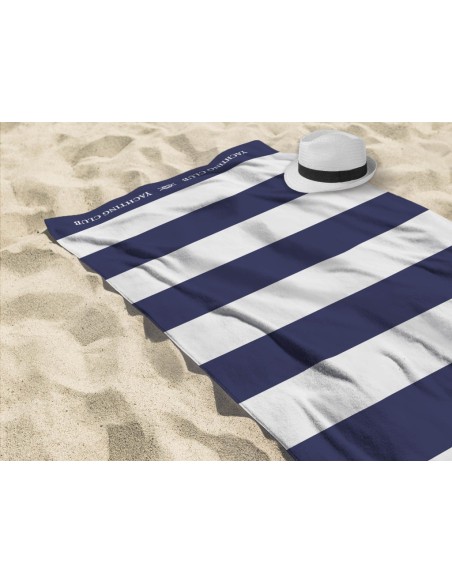 DAUNEX TELO MARE 100 X 180 CM IN SPUGNA JACQUARD 100% COTONE - MARINES