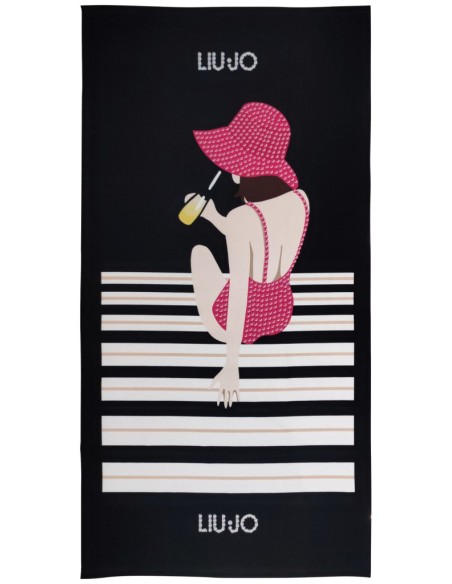 LIU JO TELO MARE 90 X 180 CM IN SPUGNA 100% COTONE - SUMMER LADY