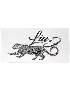 LIU JO TELO MARE 90 X 180 CM IN SPUGNA 100% COTONE - SPOTTED 2