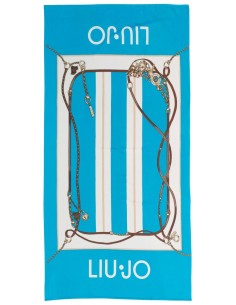 LIU JO TELO MARE 90 X 180 CM IN SPUGNA 100% COTONE -... 2