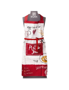EGAN GREMBIULE DA CUCINA 60 X 88 CM IN COTONE - SALE E PEPE 2