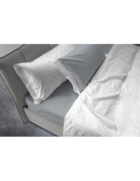 COGAL COMPLETO LENZUOLA 1 PIAZZA E MEZZA IN 100% COTONE - SHAKE