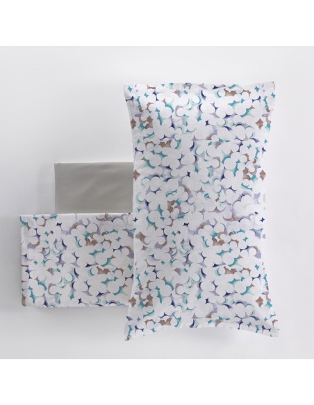 COGAL COMPLETO LENZUOLA-COPRILETTO 1 PIAZZA E MEZZA 100% COTONE DOUBLEFACE - DAY DREAM