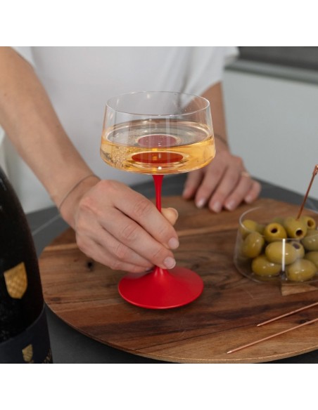TREBONN SET 2 BICCHIERI CHAMPAGNE 250 ML CON AGGANCIO MAGNETICO - SPLITGLASS