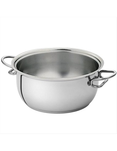 SERAFINO ZANI CASSERUOLA ALTA 2 MANIGLIE IN...