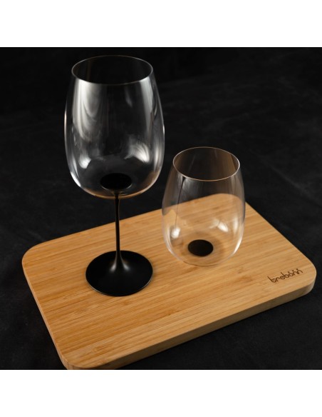 TREBONN SET 2 BICCHIERI VINO ROSSO 650 ML CON AGGANCIO MAGNETICO - SPLITGLASS