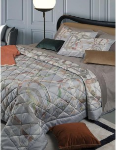 BORBONESE QUILT MATRIMONIALE 270 X 270 CM IN RASO - LIBERTY 2