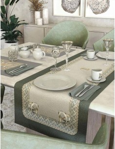 BORBONESE RUNNER 50 X 150 CM IN PANAMA - FOULARD