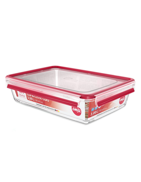 EMSA CONTENITORE ERMETICO 3 L - CLIP & CLOSE