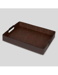 ETRO VASSOIO RETTANGOLARE 41 X 32 CM IN ARNICA