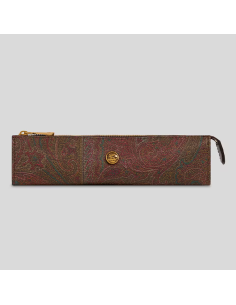 ETRO ASTUCCIO PORTAPENNE 21 X 5,5 CM IN ARNICA
