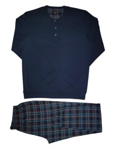 JULIPET PIGIAMA UOMO SERAFINO MANICA LUNGA E PANTALONE IN... 2