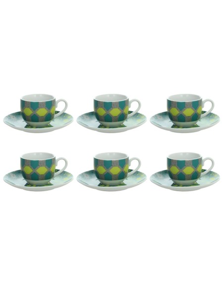 TOGNANA SET 6 TAZZE CAFFE 9 CL IN PORCELLANA - SFERA INSTAGREEN